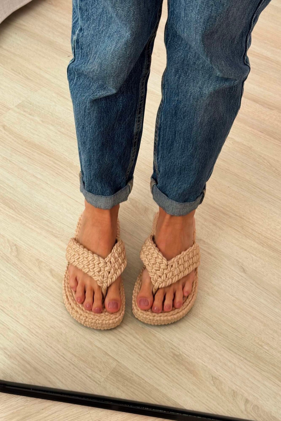 Flat Giovana Natural Flat Giovana Natural