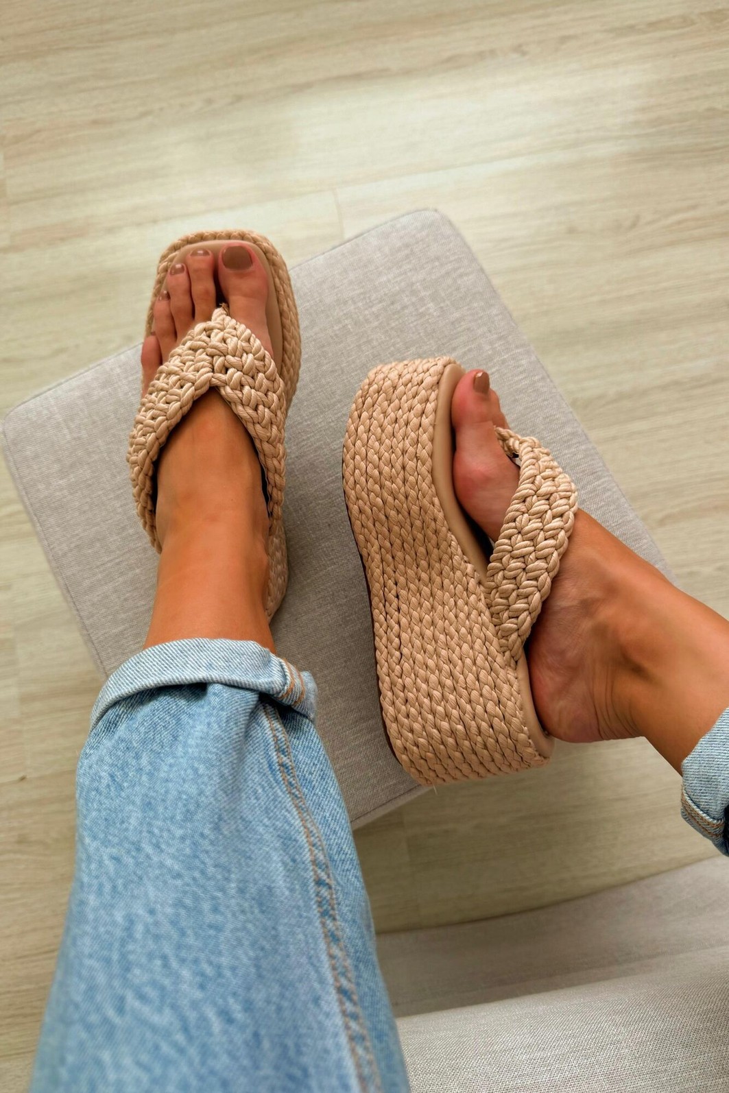 Flat Kátia Natural Flat Kátia Natural