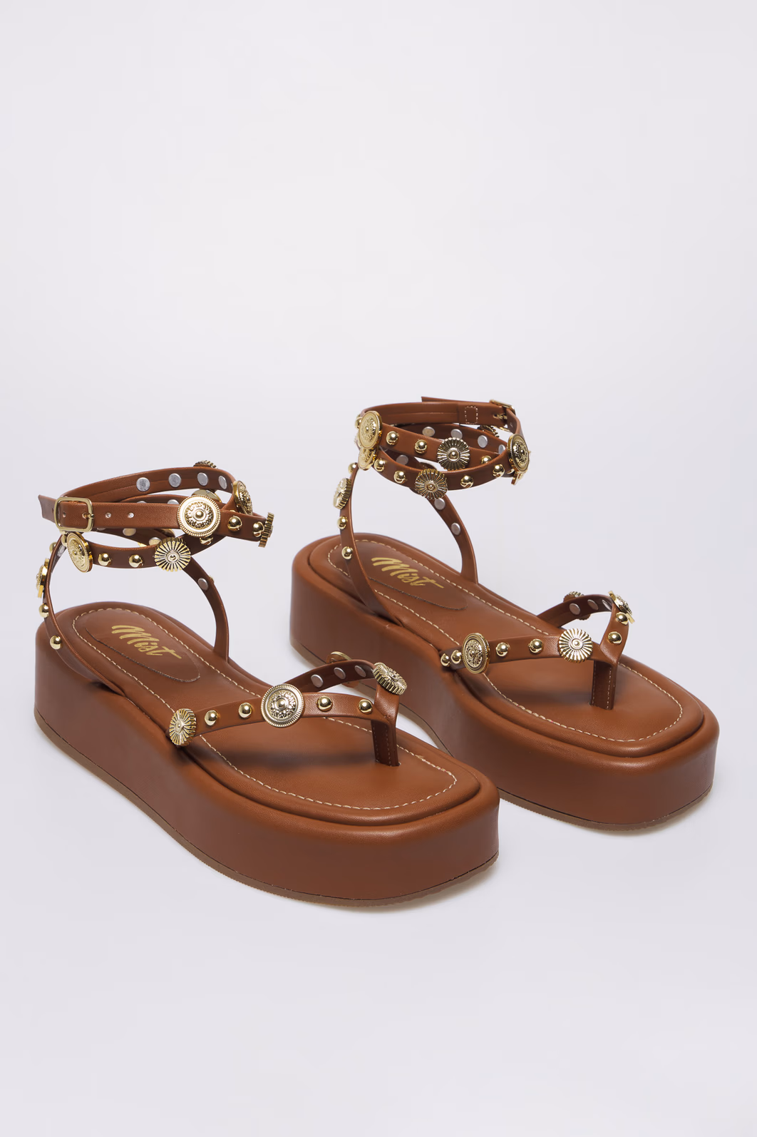 Sandália Brenda Camel Sandália Brenda Camel