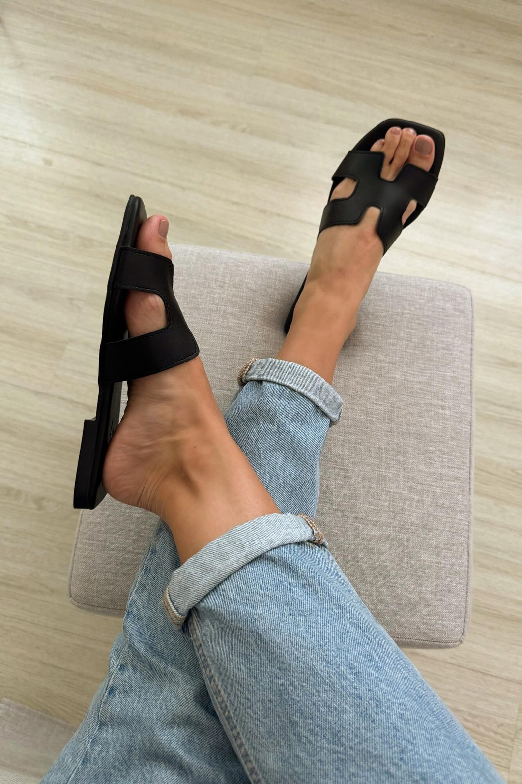 Flat Gigi Preto Flat Gigi Preto