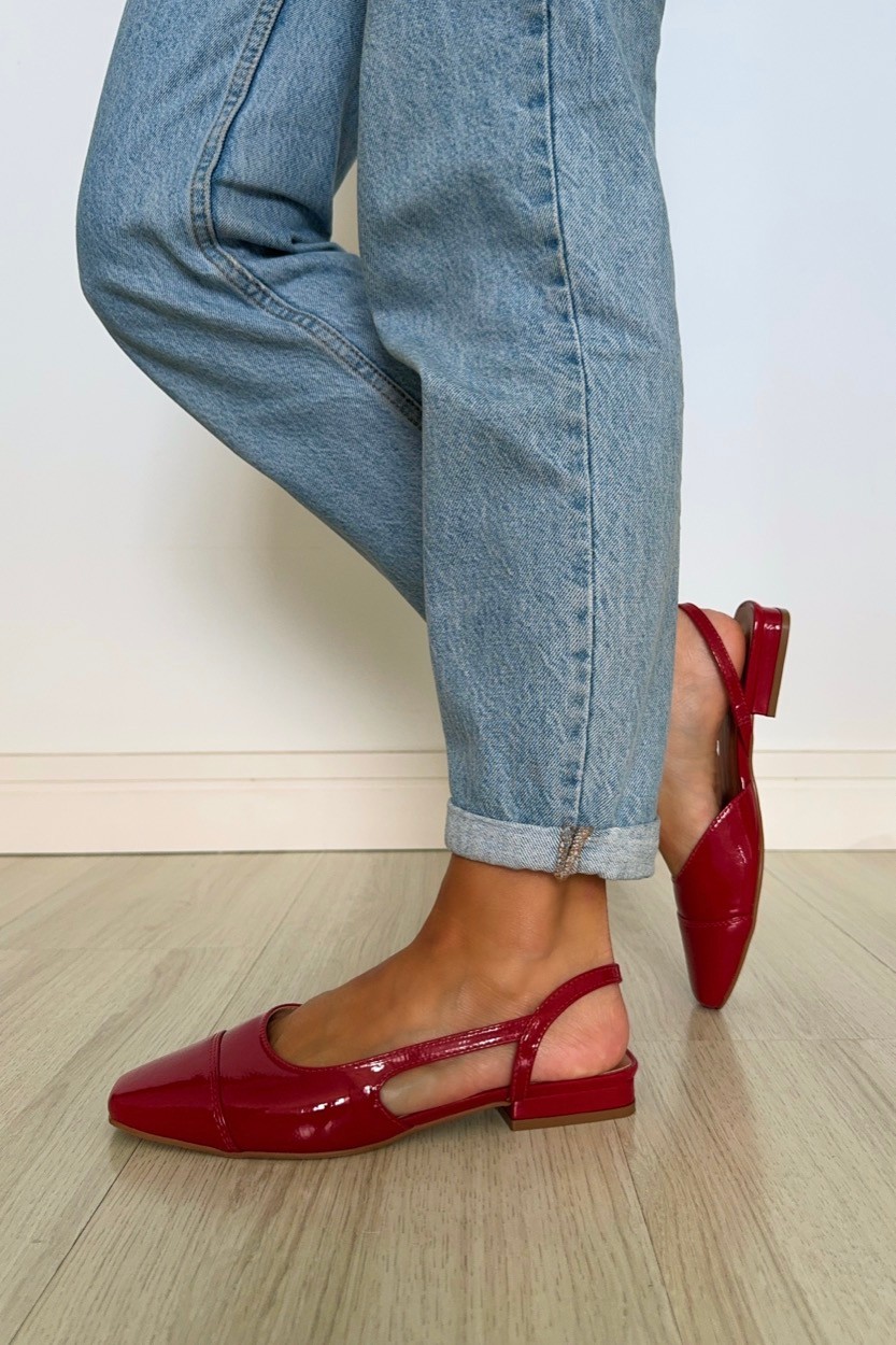 Flat Julie Vermelho Flat Julie Vermelho