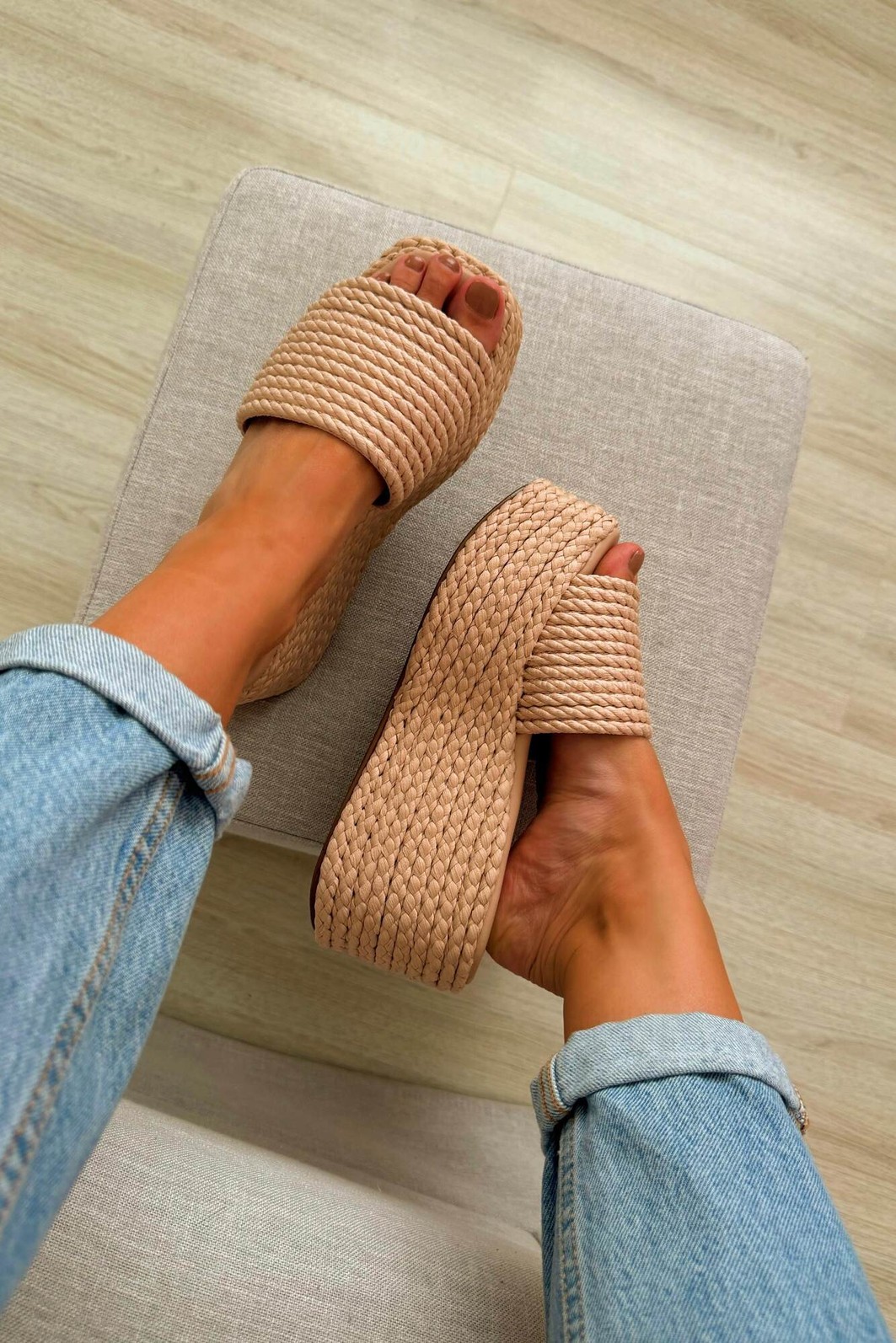 Flat Monique Natural Flat Monique Natural