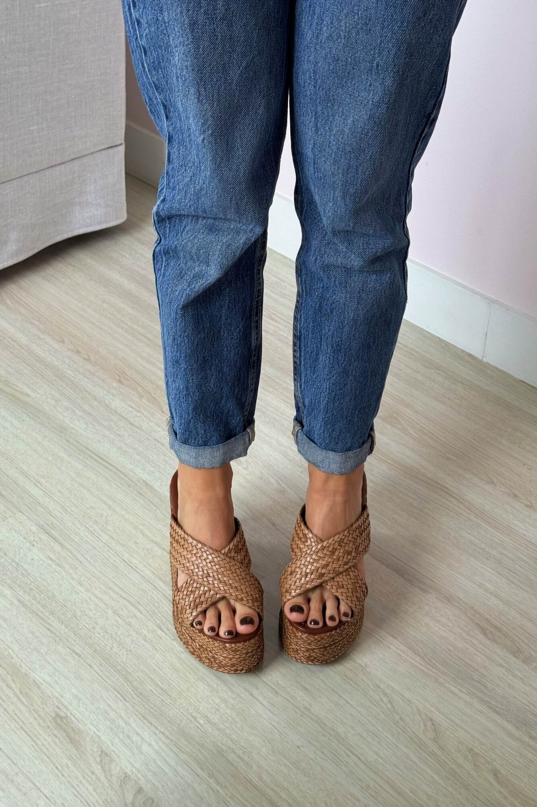 Tamanco Lupita Marrom Tamanco Lupita Marrom