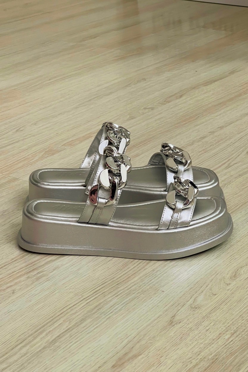 Flat Suzana Silver Flat Suzana Silver