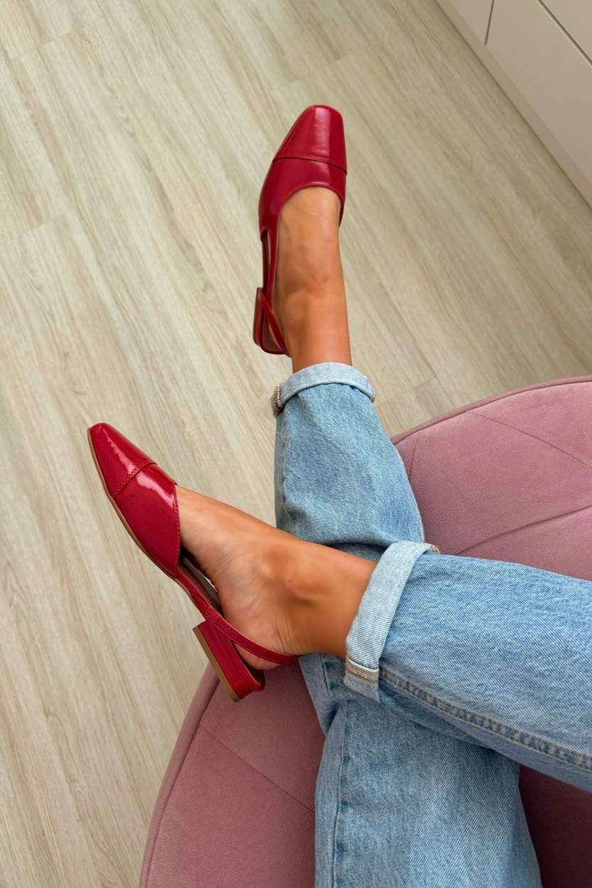 Flat Julie Vermelho Flat Julie Vermelho