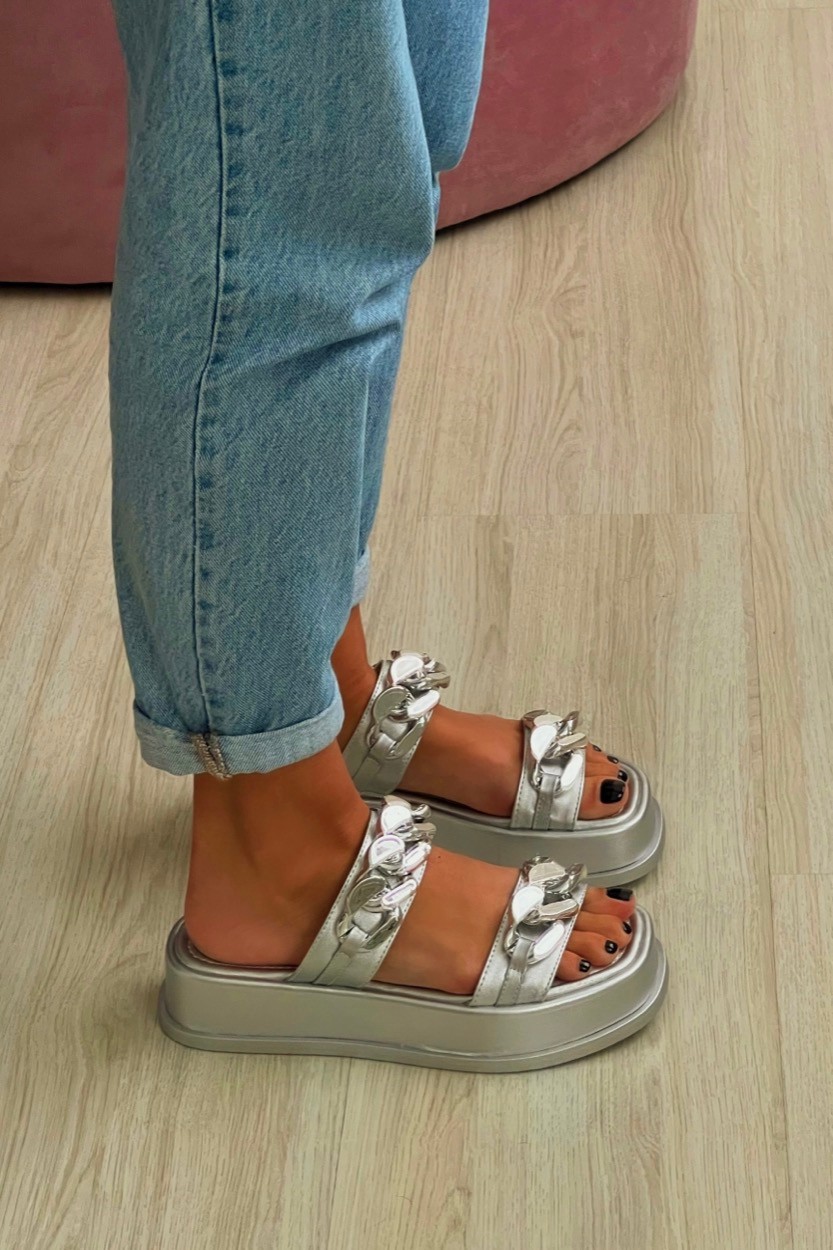 Flat Suzana Silver Flat Suzana Silver