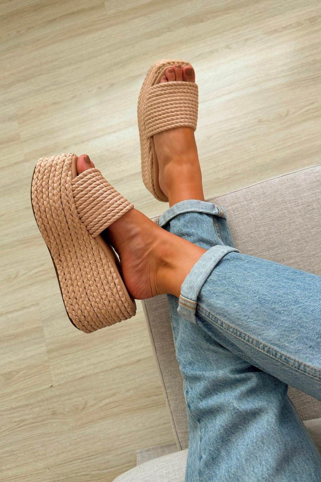 Flat Monique Natural Flat Monique Natural