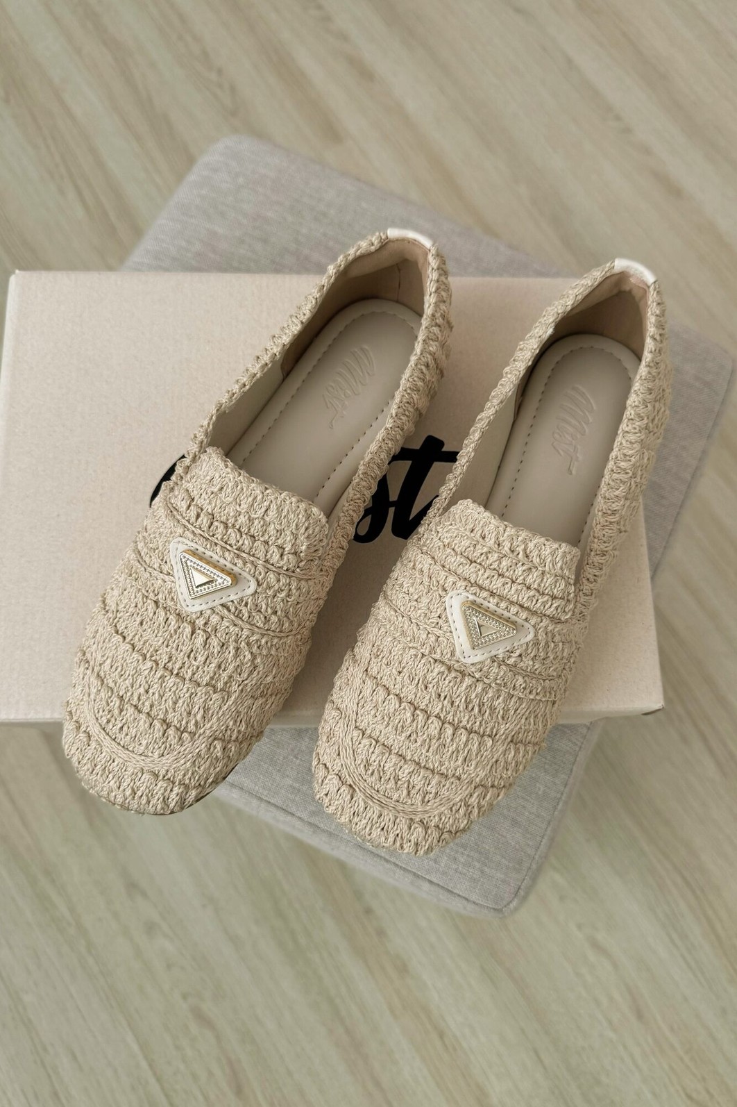 Mocassim Danni Natural Mocassim Danni Natural