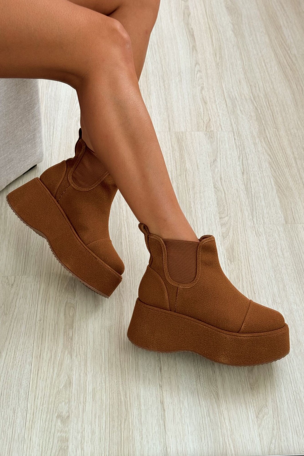 Bota Paola Camel Bota Paola Camel