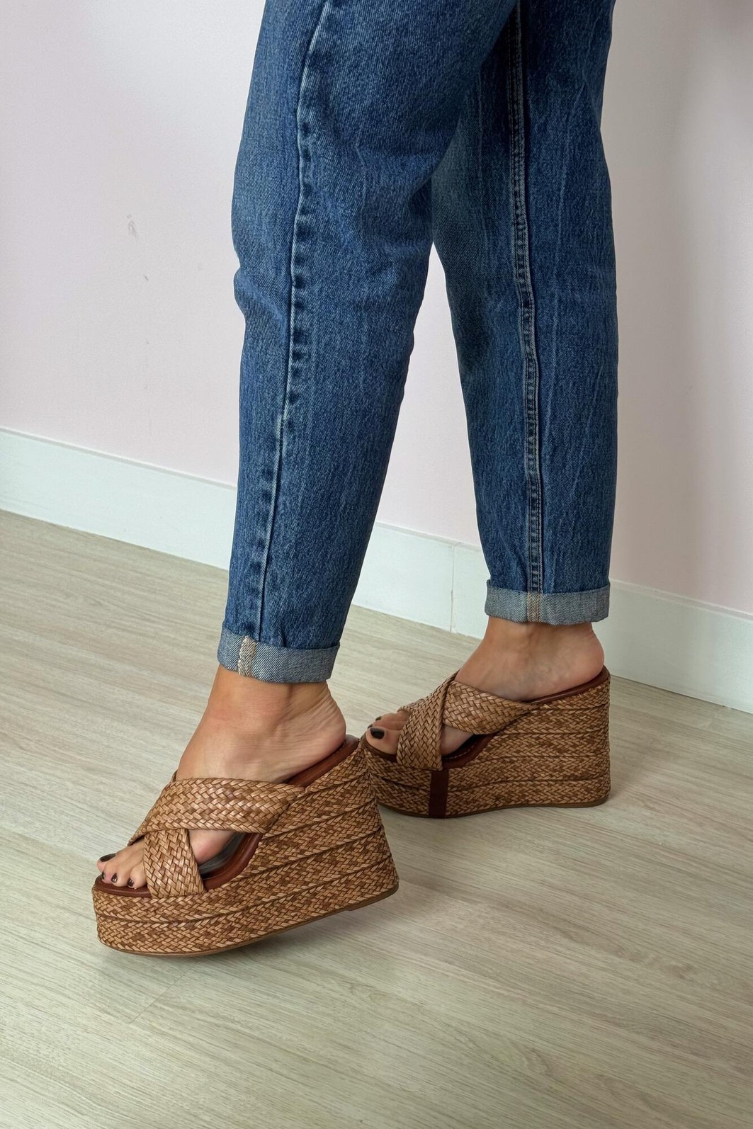 Tamanco Lupita Marrom Tamanco Lupita Marrom