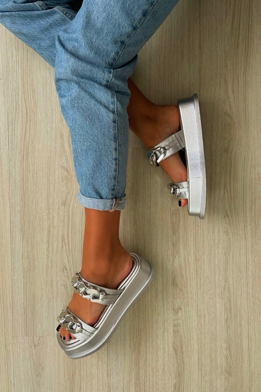 Flat Suzana Silver Flat Suzana Silver