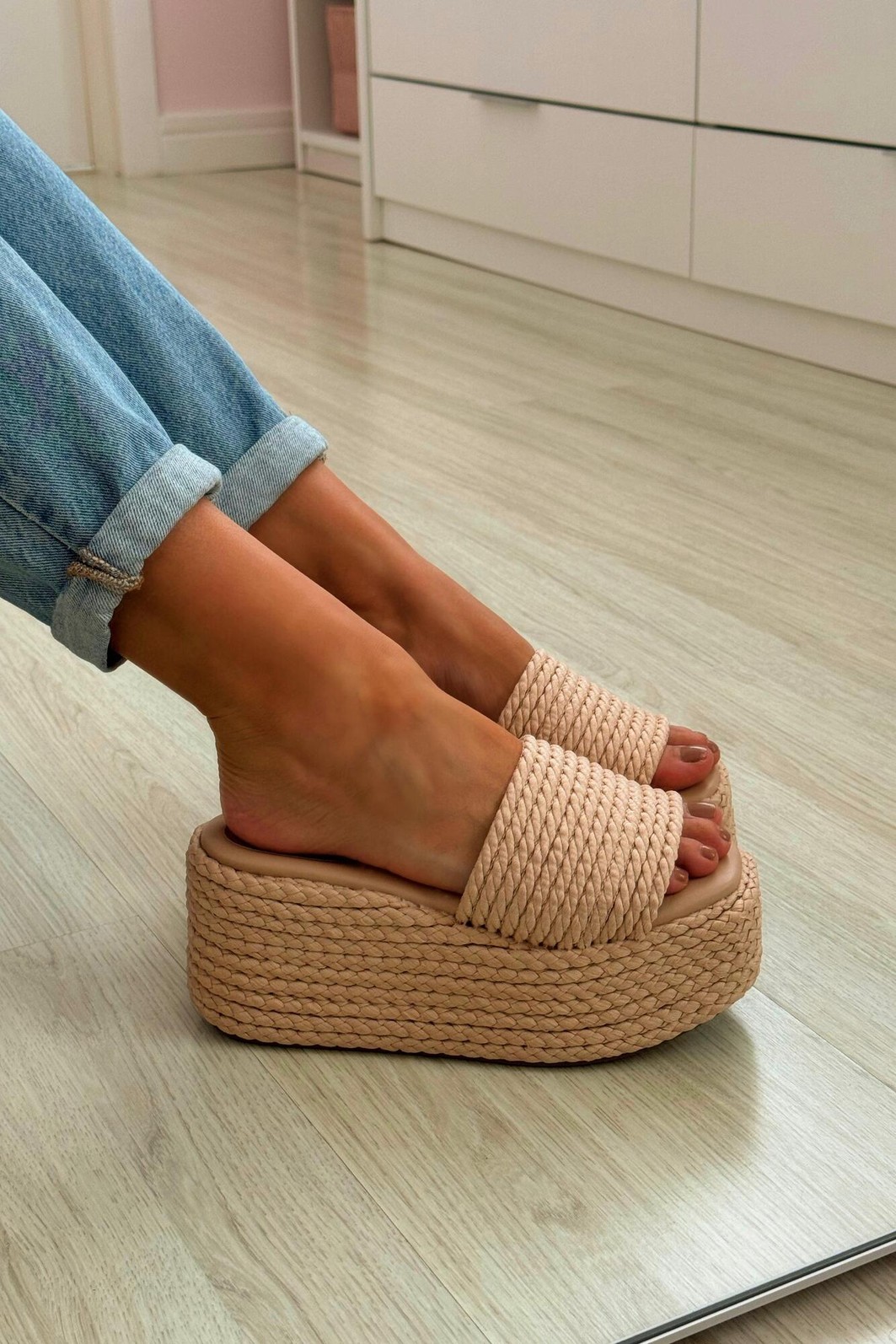 Flat Monique Natural Flat Monique Natural