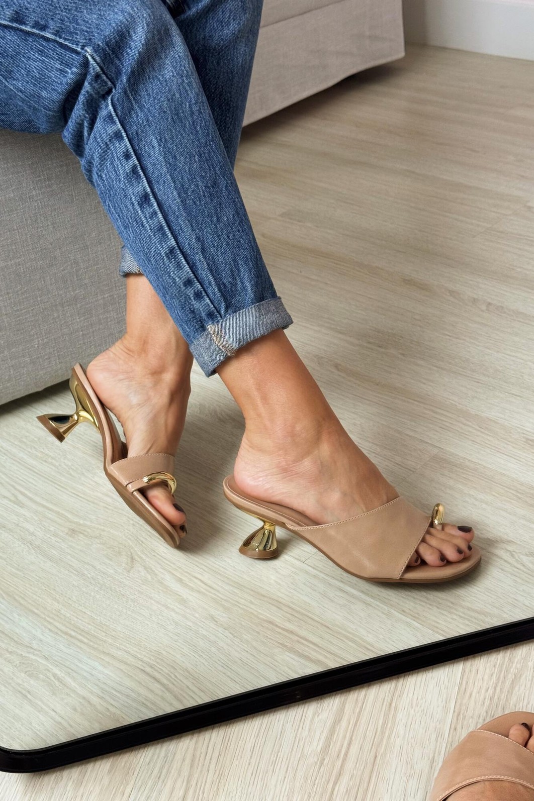 Tamanco Lis Nude Tamanco Lis Nude