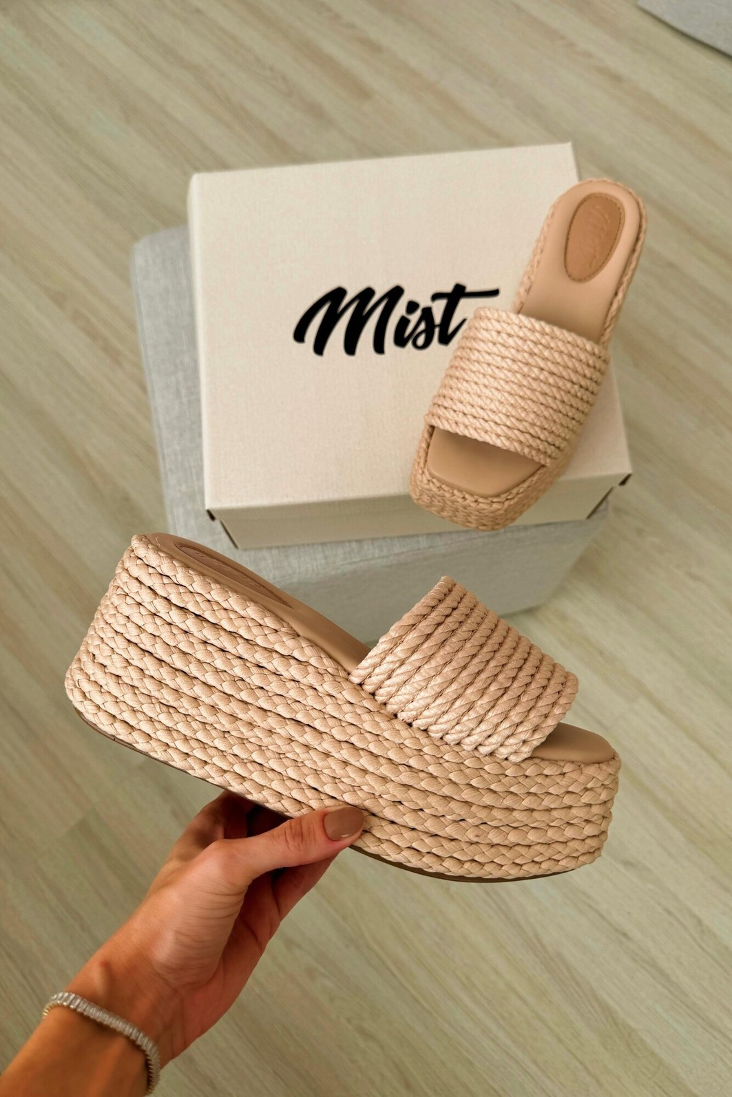 Flat Monique Natural Flat Monique Natural