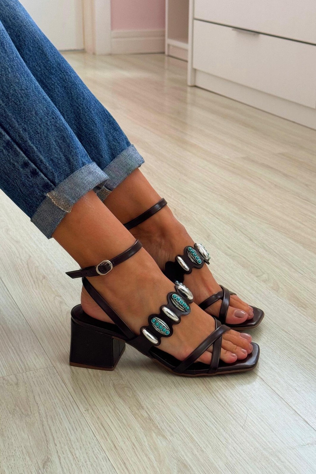 Sandália Claudia Café Sandália Claudia Café