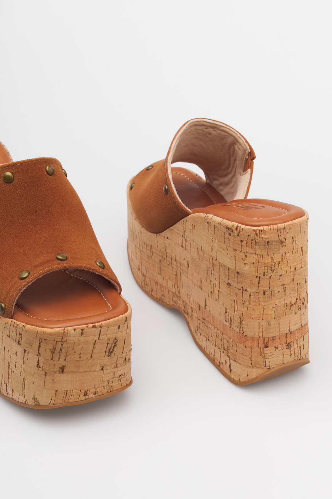 Tamanco Kim Caramelo Plataforma Feminina Mist Tamanco Kim Caramelo Plataforma Feminina Mist