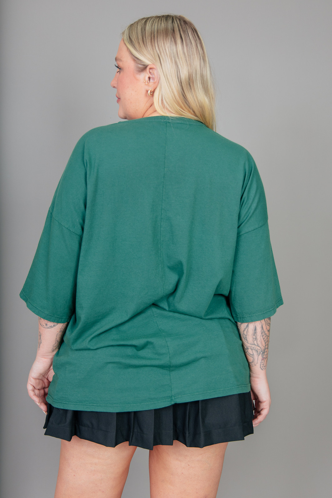 CAMISETA T-SHIRT OVERSIZED VERDE CHAMPIONS CAMISETA T-SHIRT OVERSIZED VERDE CHAMPIONS