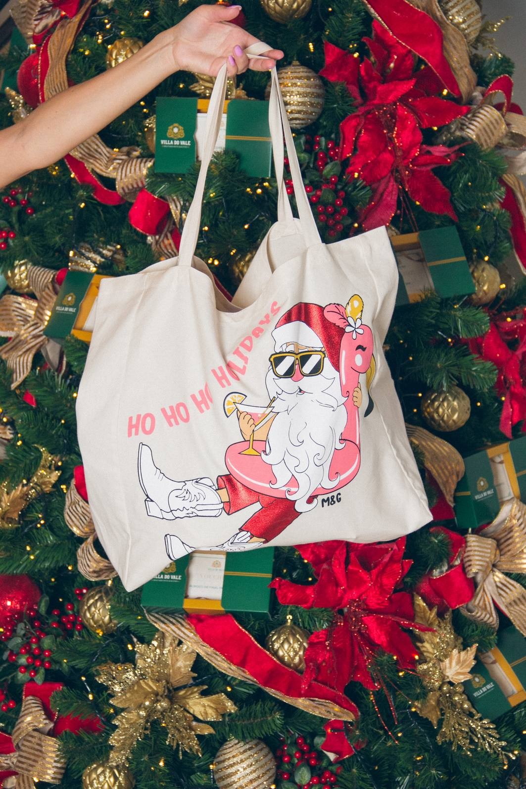 BOLSA ECOBAG GRANDE HO HO HO BOLSA ECOBAG GRANDE HO HO HO