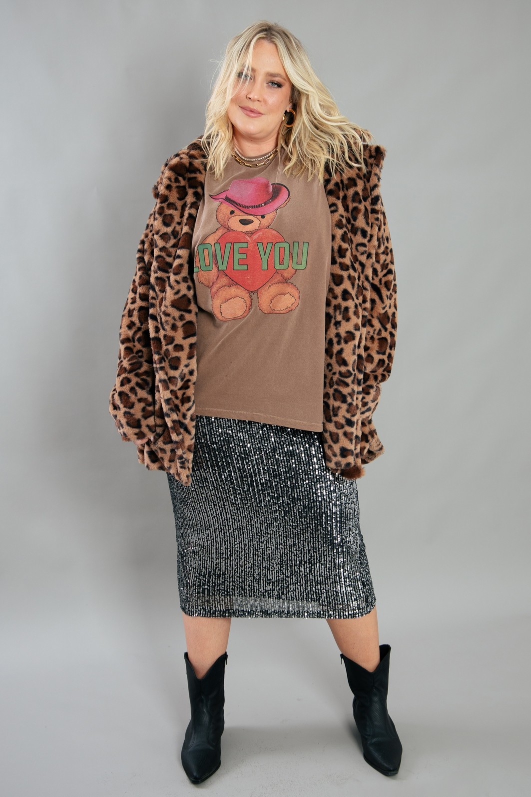 CASACO PELÚCIA ONCINHA COMPRIDO CASACO PELÚCIA ONCINHA COMPRIDO