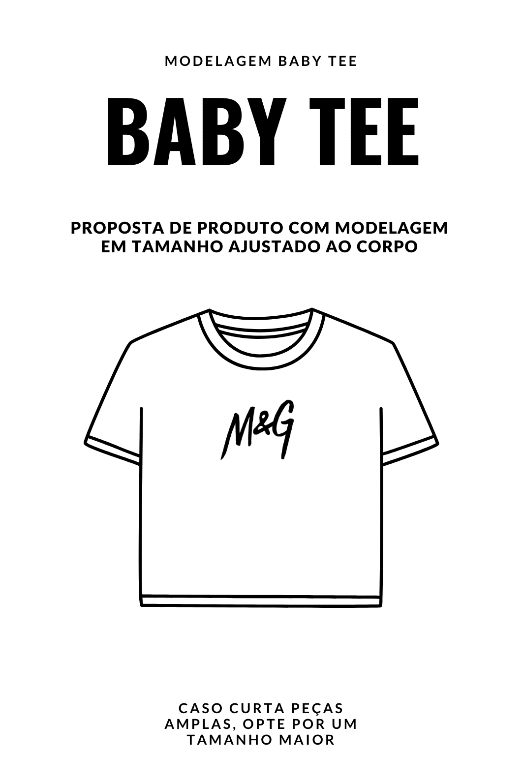T-SHIRT BABYTEE CANELADA PRETA  ANYWHERE