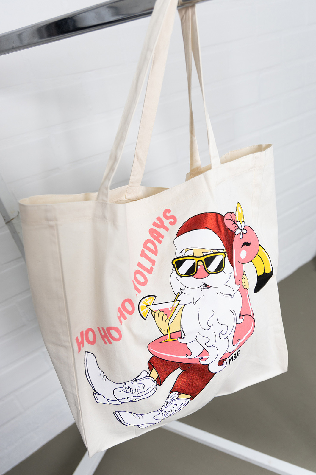 BOLSA ECOBAG GRANDE HO HO HO BOLSA ECOBAG GRANDE HO HO HO
