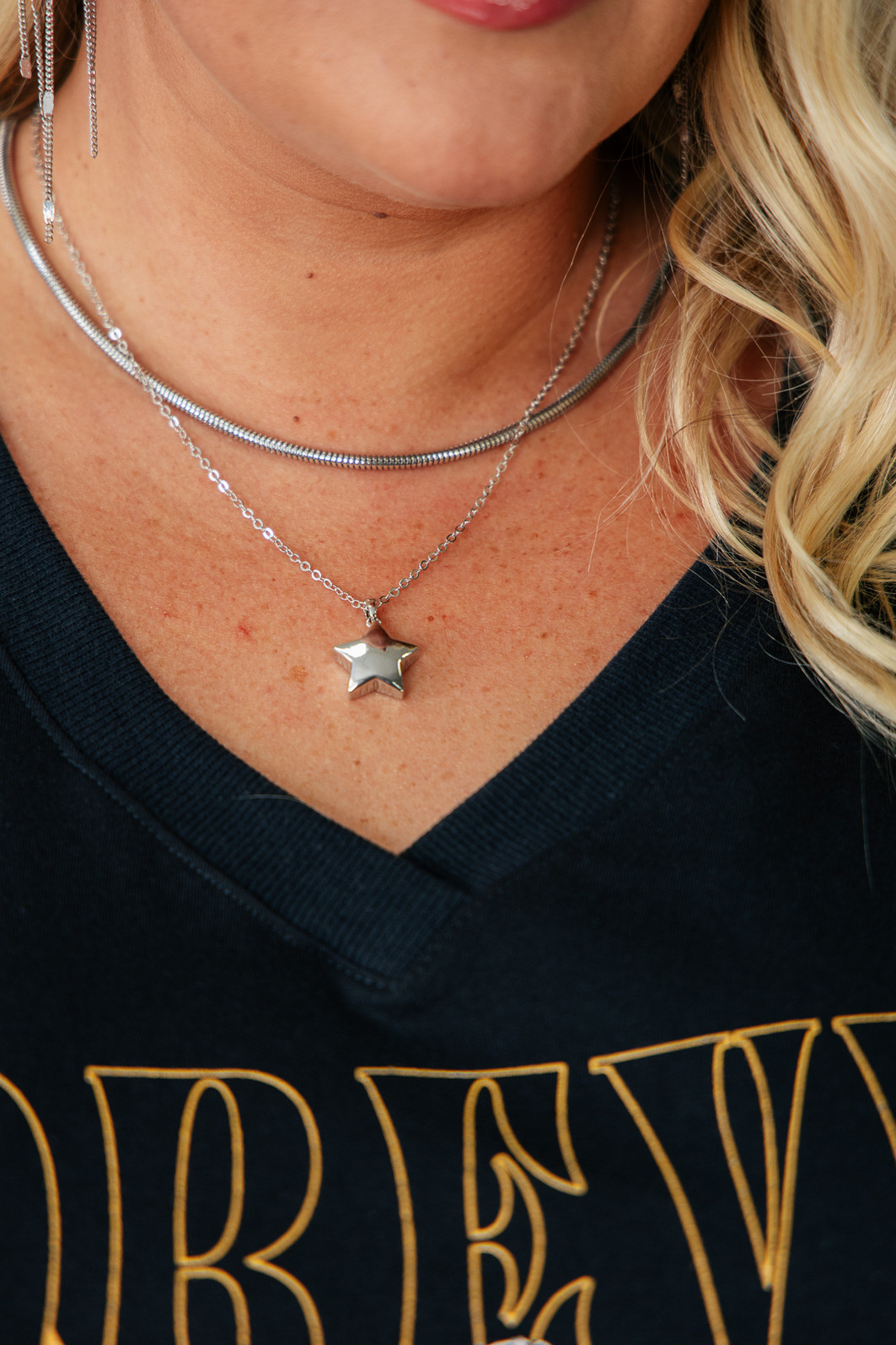 COLAR PRATA COM ESTRELA COLAR PRATA COM ESTRELA