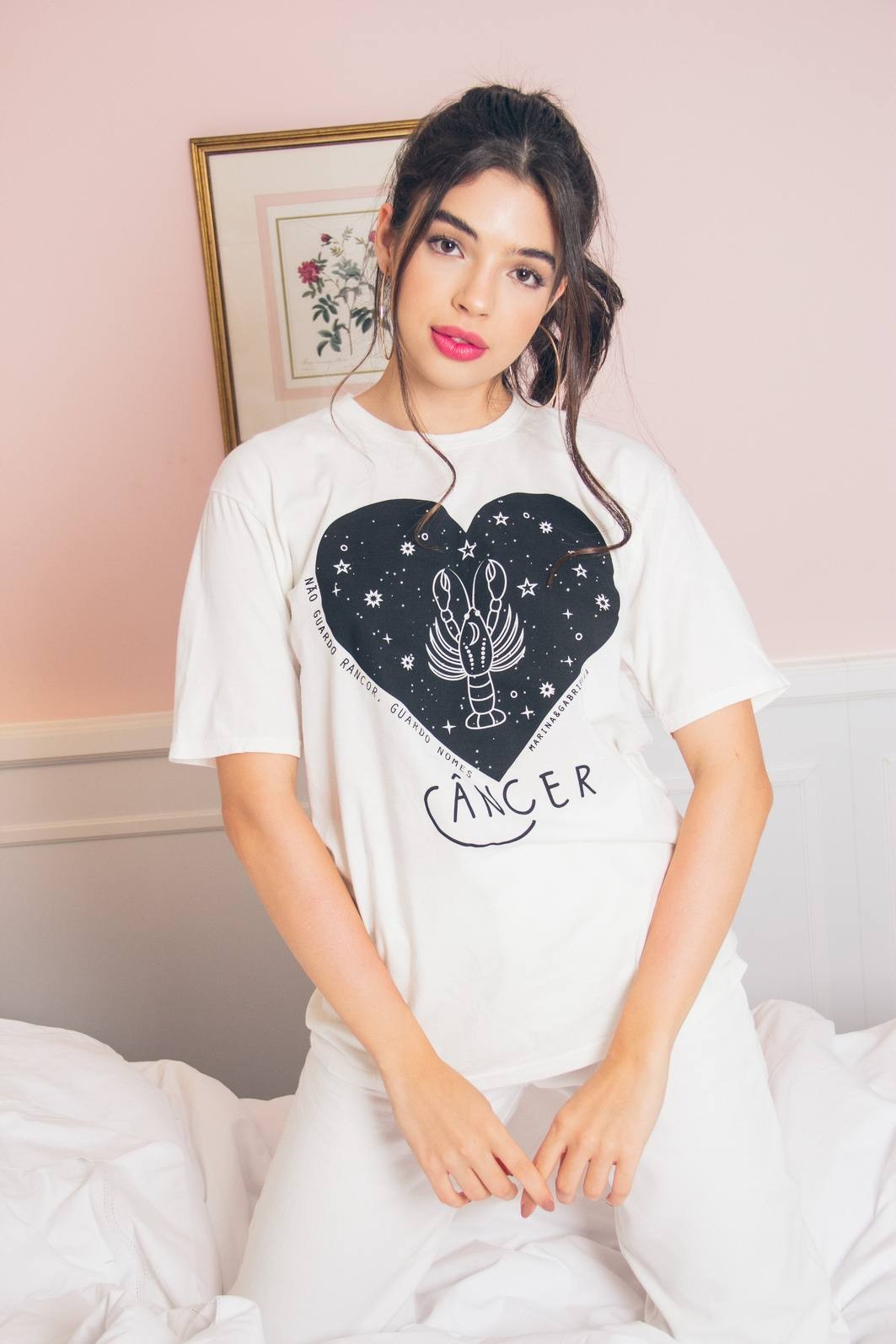 T-SHIRT BOYFRIEND CÂNCER T-SHIRT BOYFRIEND CÂNCER