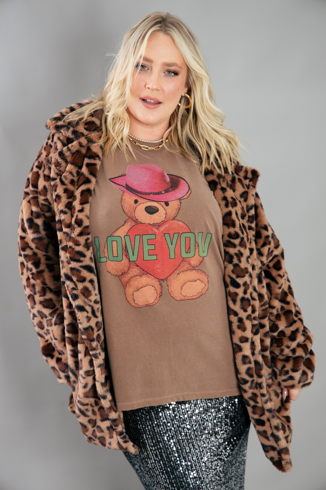 CASACO PELÚCIA ONCINHA COMPRIDO CASACO PELÚCIA ONCINHA COMPRIDO