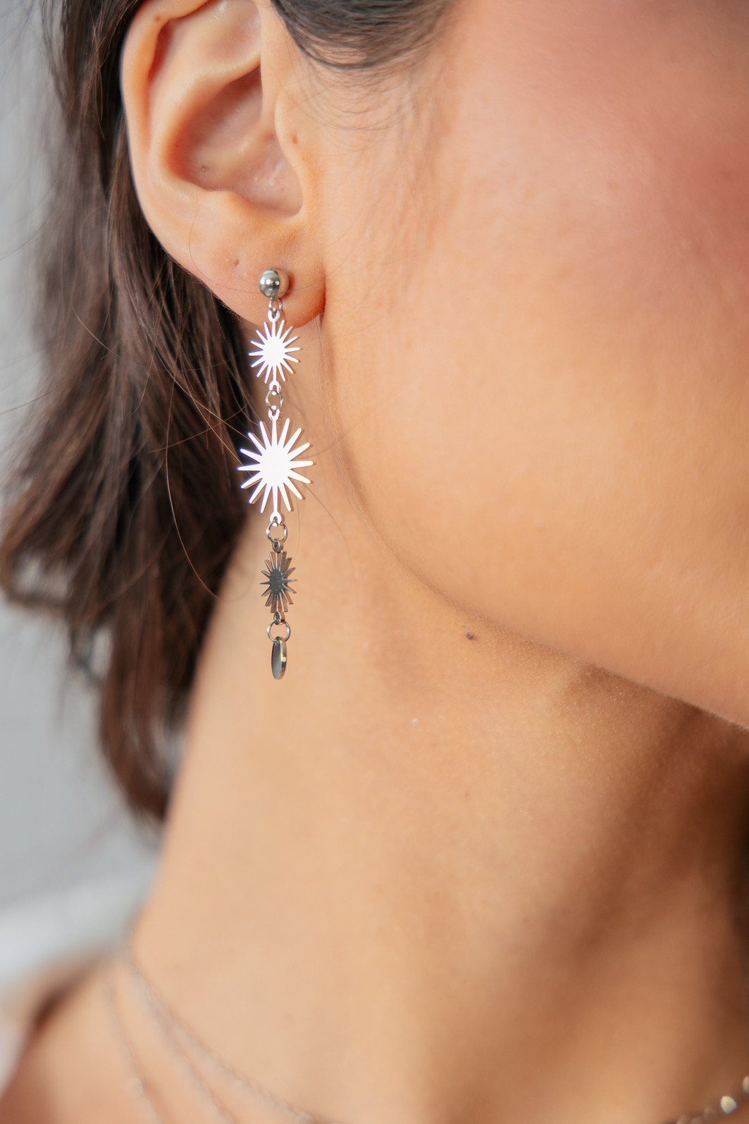 BRINCO PRATA SOL BRINCO PRATA SOL