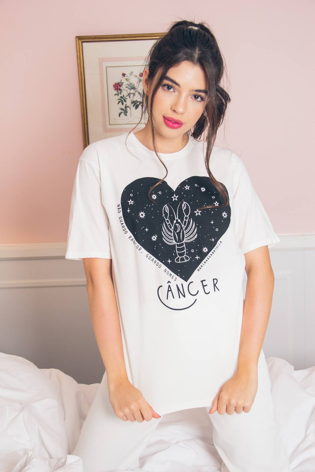 T-SHIRT BOYFRIEND CÂNCER T-SHIRT BOYFRIEND CÂNCER