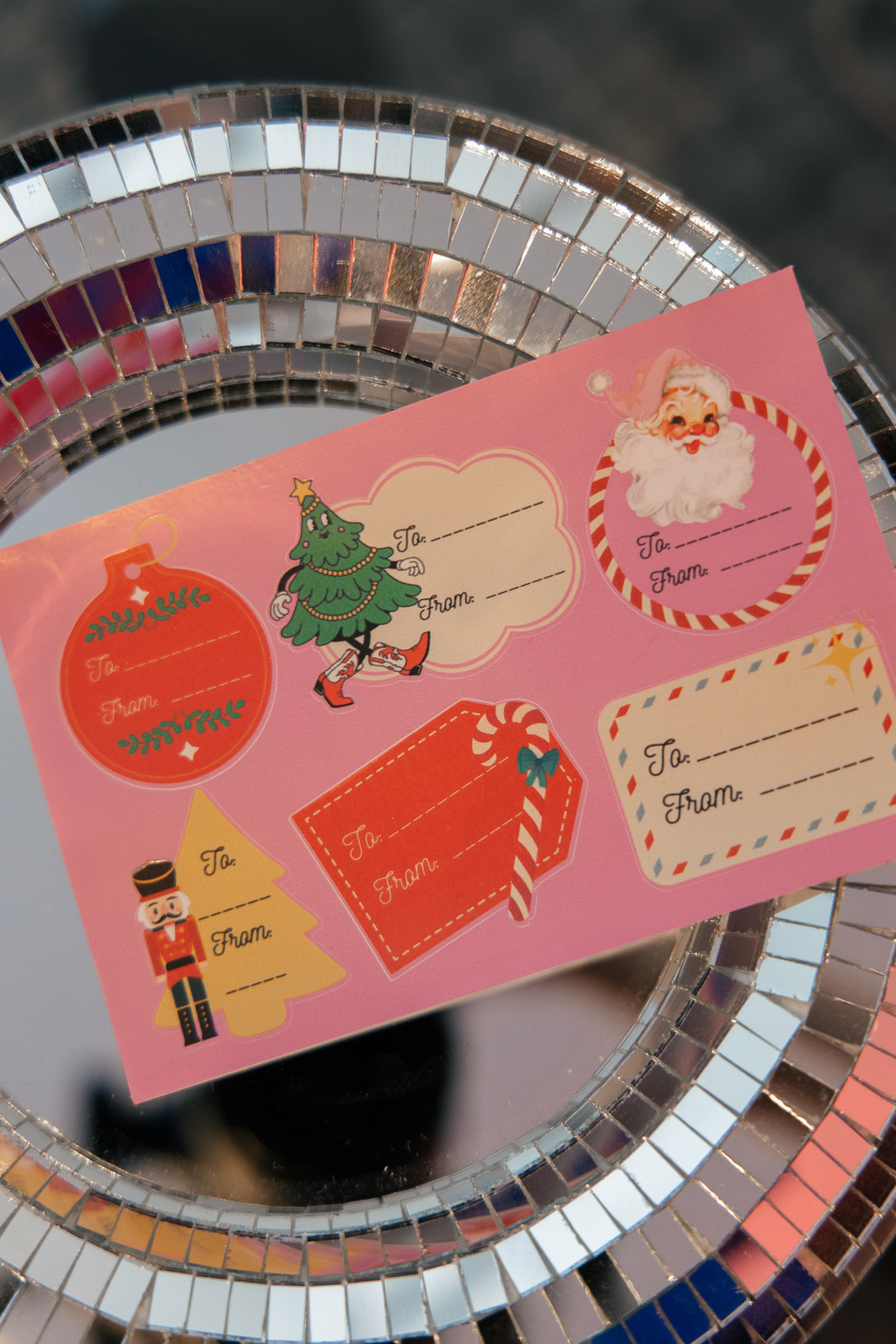 CARTELA DE STICKERS CHRISTMAS CARTELA DE STICKERS CHRISTMAS