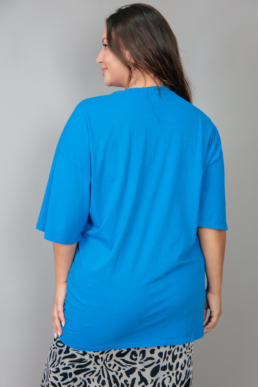 CAMISETA T-SHIRT VINTAGE AZUL GROOVY CAMISETA T-SHIRT VINTAGE AZUL GROOVY