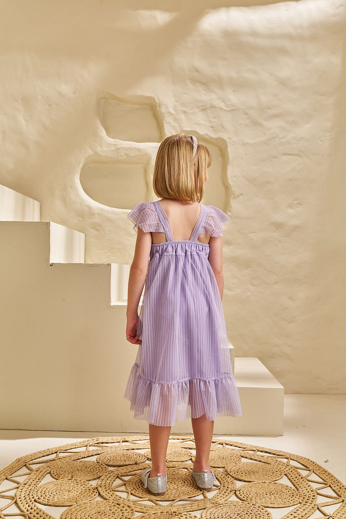 VESTIDO MIDI EM TULE LILIA