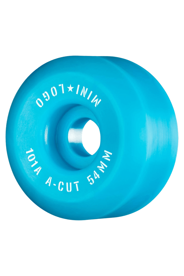 Roda Mini Logo A-Cut 54mm 101A Azul