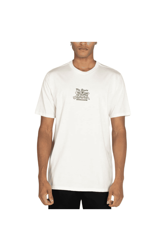 Camiseta Element M/C Skeleton Gang Off White