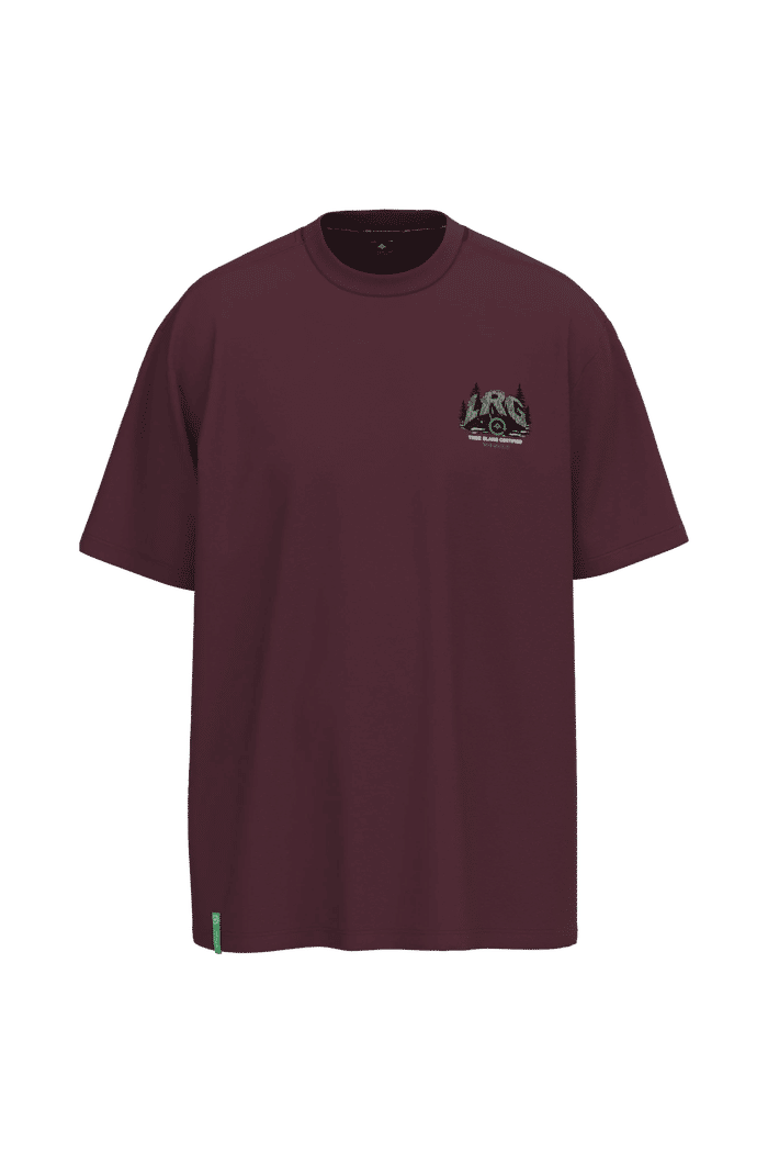 Camiseta Lrg Panda Squatch Tee Bordo