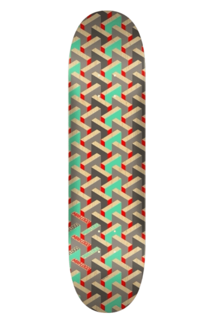 Shape Maple Mini Logo Pattern Maze