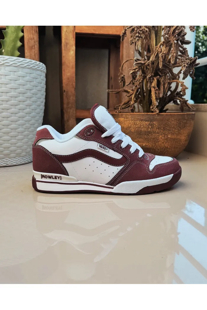 Tênis Vans Rowley Skate Xlt Port Royale White
