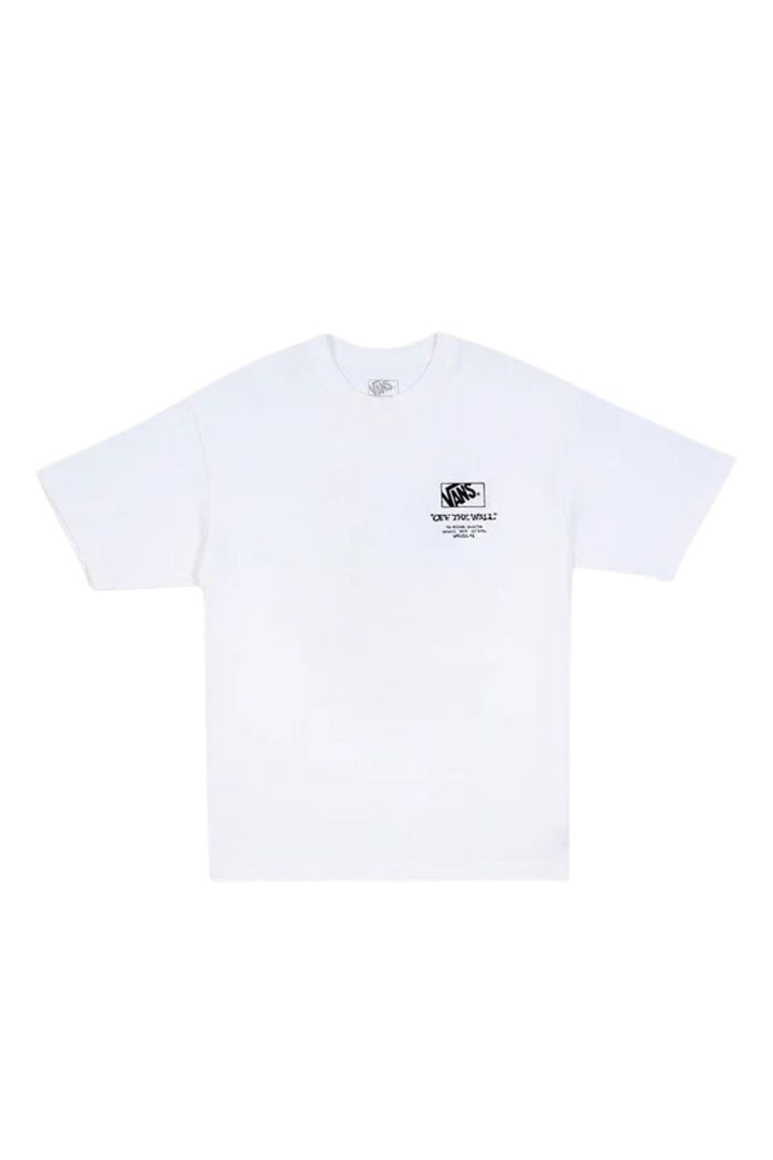 Camiseta Vans SS Circle Bones White