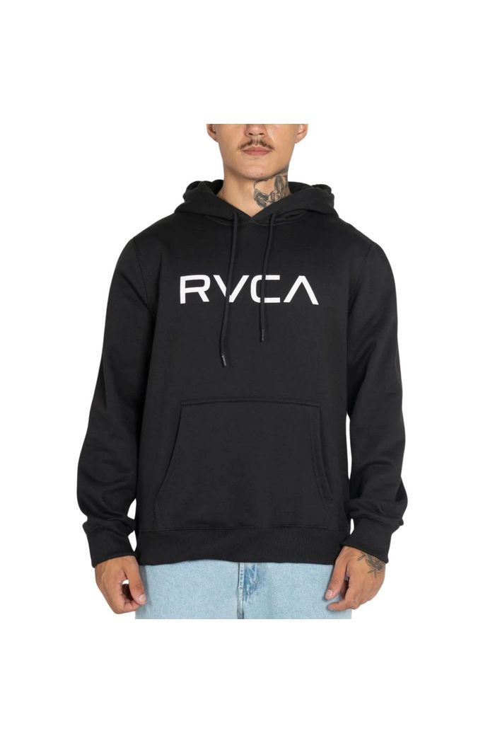 Moletom RVCA Fech Big Rvca Preto
