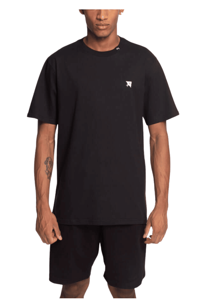 Camiseta Lrg Stacked Preto