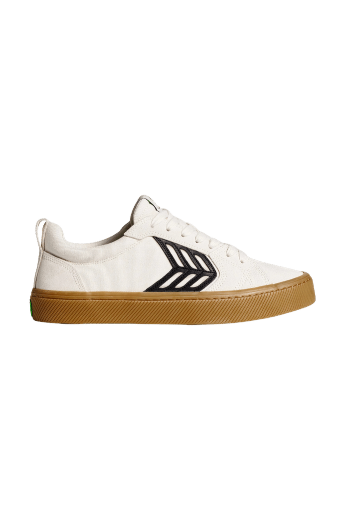Tênis Cariuma Catiba Pro Low Chiclete Vintage Off-White/Preto