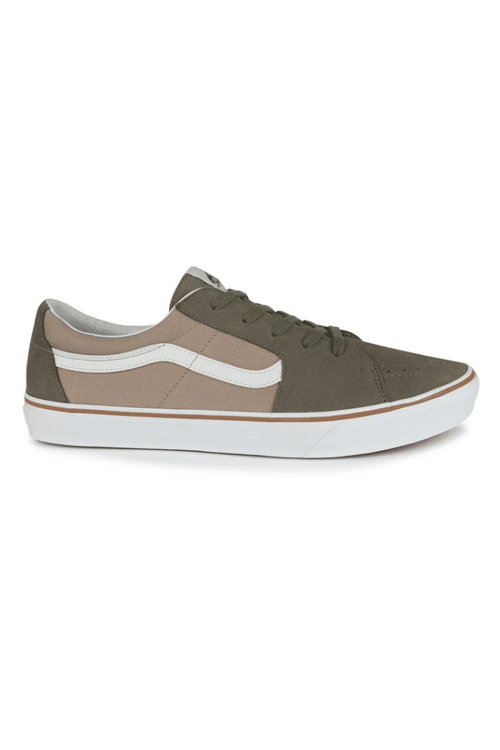 Tênis Vans Sk8-Low Twill Walnut