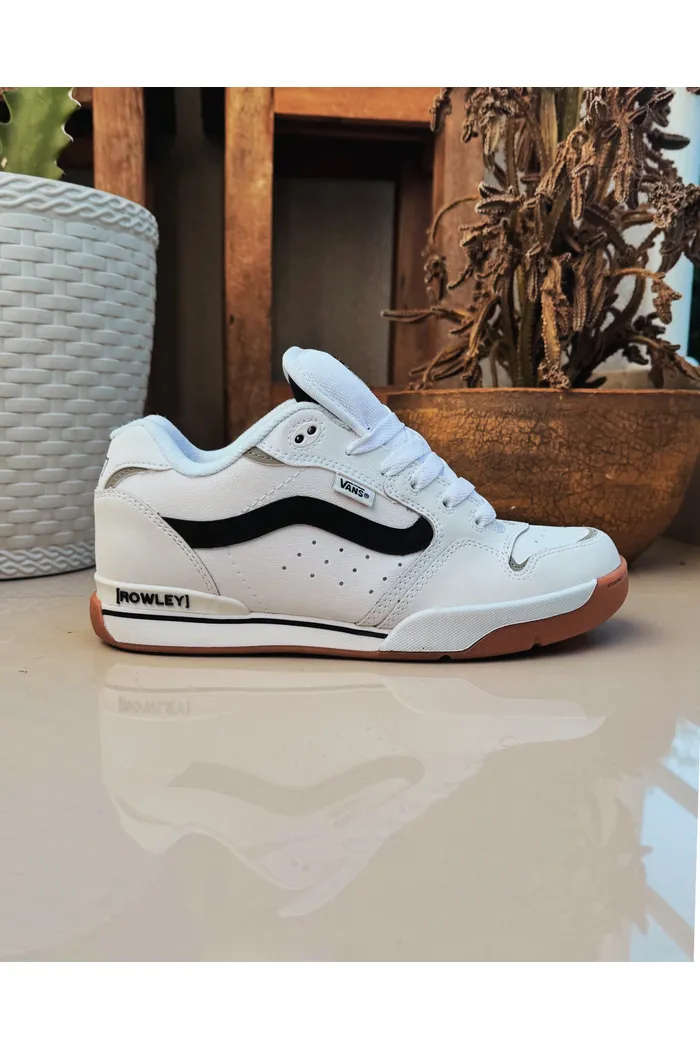 Tênis Vans Rowley Xlt White/Black