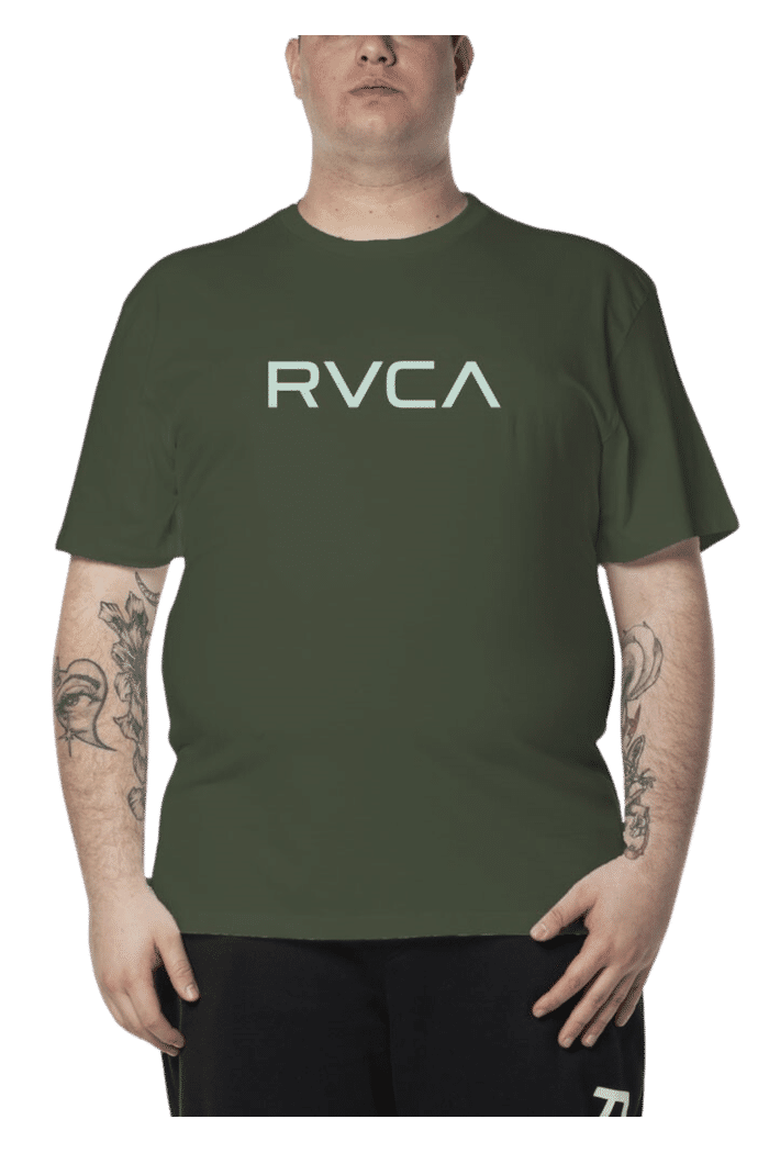 Camiseta Rvca Big Rvca Colors Plus Size