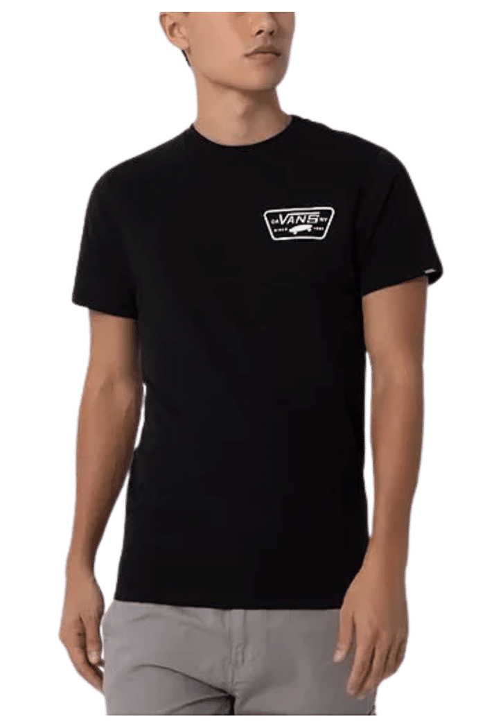Camiseta Vans Full Patch Back Preto