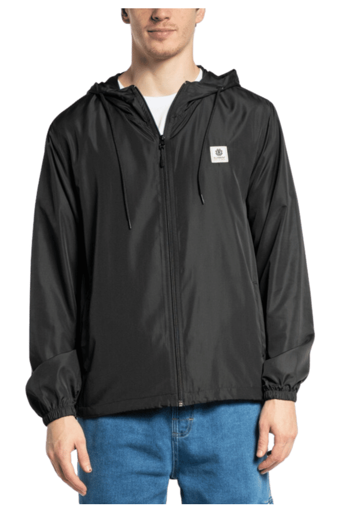Jaqueta Corta Vento Element Alder PS Preto