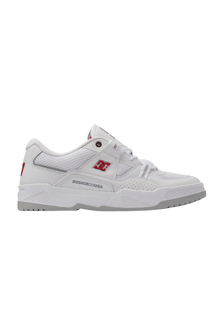 Tênis Dc Shoes Construct Imp White & Red