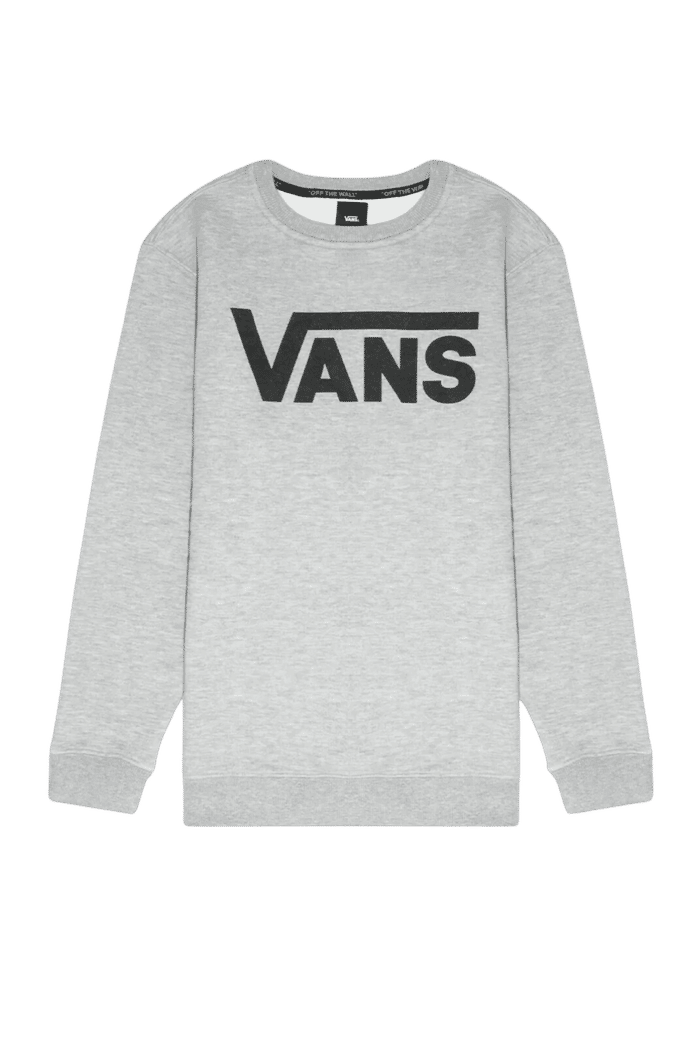 Moletom Vans Classic Crew Cement Heather Infantil