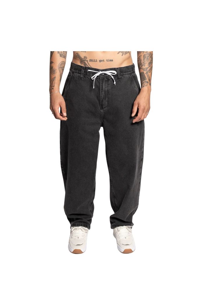 Calça Jeans Dc Shoes Oversize Acid Black